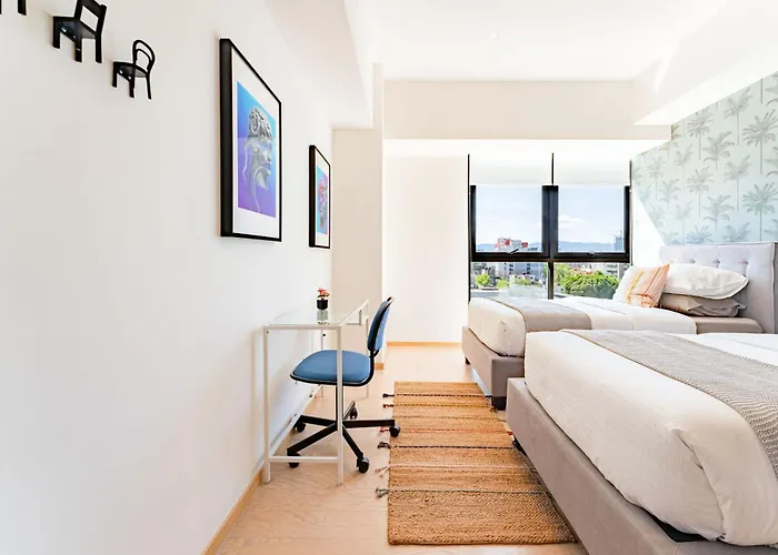 New La Roma Penthouse 100m2 Terrace Pool And Gym * Mexico City